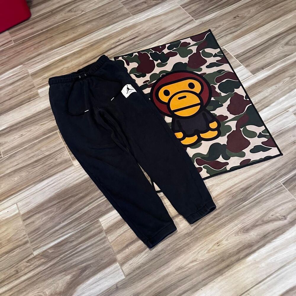 Nike Jordan Flight Essential black sweatpants - Picture 3 of 4